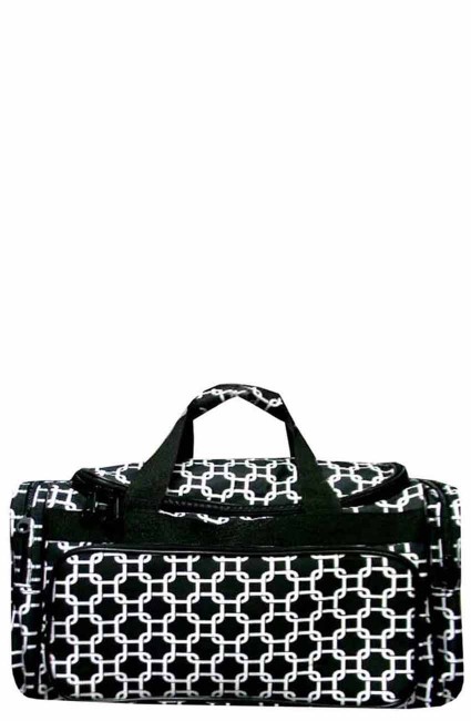 Printed Duffle Bag-NG9520/BK